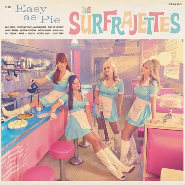 Easy as Pie by The Surfrajettes - album cover