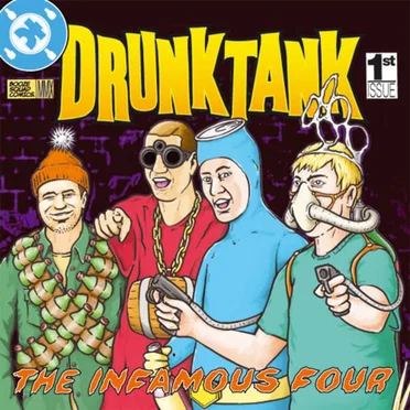 The Infamous Four by Drunktank - album cover