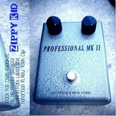 Track for Chris Kyriakos, All His Pedals Are 100% point‐to‐point Wired and Handmade In New York City