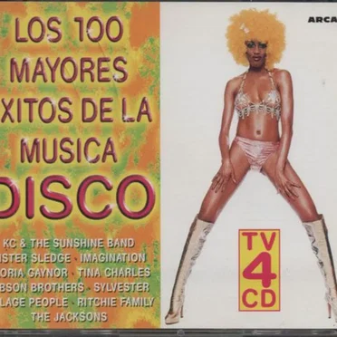 Los 100 mayores éxitos de la música disco by Various Artists - album cover