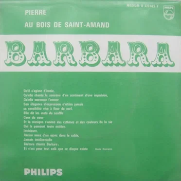 Pierre / Au bois de Saint‐Amand