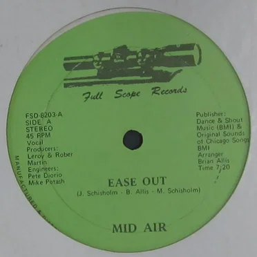 Ease Out by Mid Air - album cover