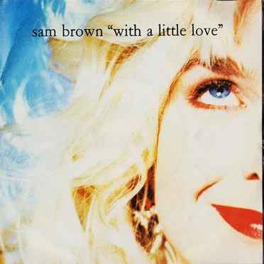 With A Little Love by Sam Brown - album cover