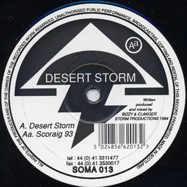 Desert Storm / Scoraig 93 by Desert Storm - album cover