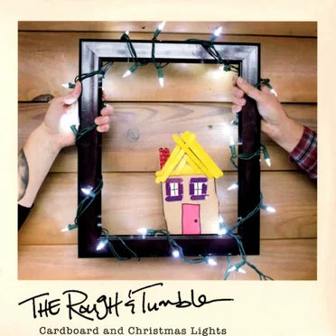 Cardboard and Christmas Lights