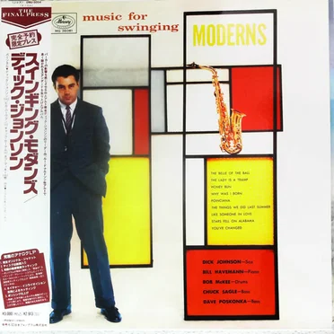 Music for Swinging Moderns by Dick Johnson Quartet - album cover
