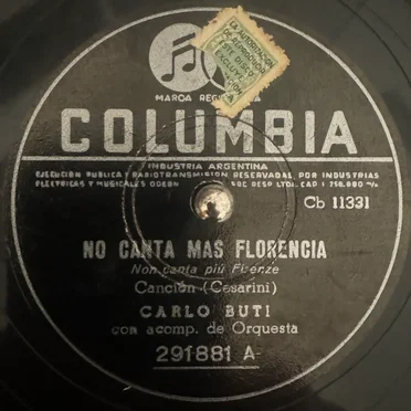 Non canta più Firenze / Ammore busciardo