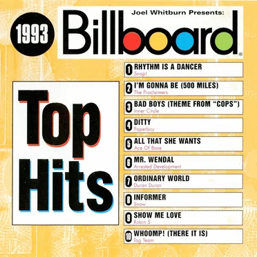 Billboard Top Hits: 1993 by Various Artists - album cover
