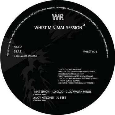 Whist Minimal Session Volume 2 by Various Artists - album cover
