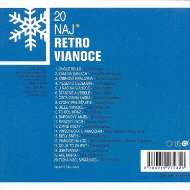 20 naj retro Vianoce by Various Artists - album cover