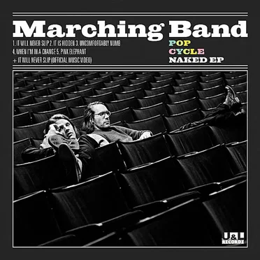 Pop Cycle Naked EP by Marching Band - album cover