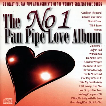 The No 1 Pan Pipe Love Album: Volume 1 by Various Artists - album cover