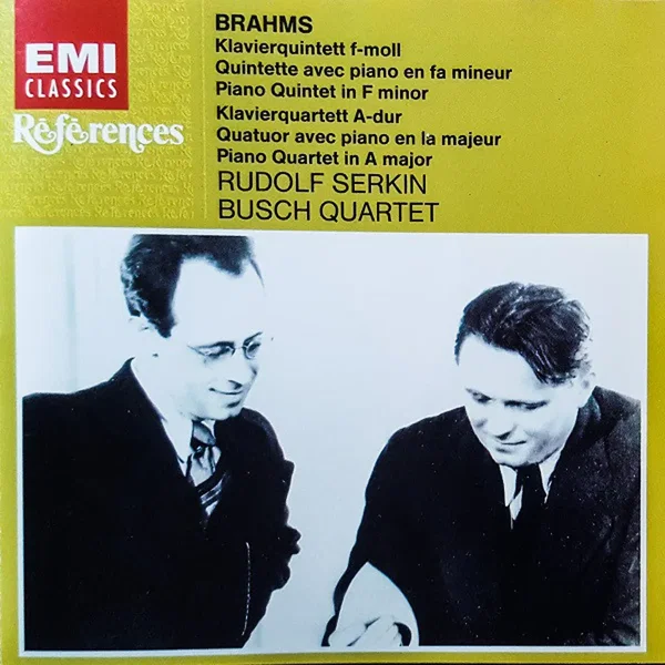 Piano Quintet in F minor, op. 34 / Piano Quartet in A major, op. 26