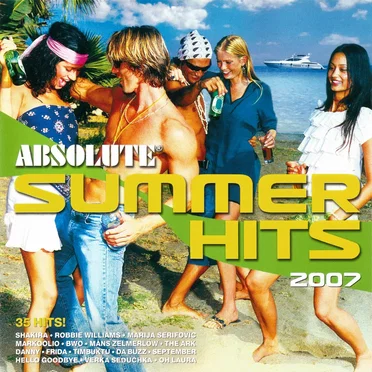Absolute Summer Hits 2007 by Various Artists - album cover
