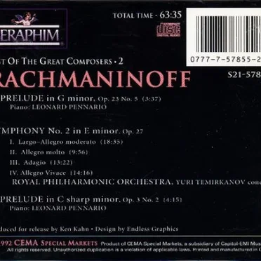 Symphony No. 2 / Two Preludes