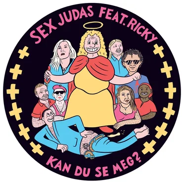 Kan du se meg? by Sex Judas feat. Ricky - album cover