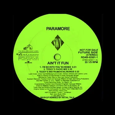 Ain’t It Fun (I’m So Into You ’93 remix)