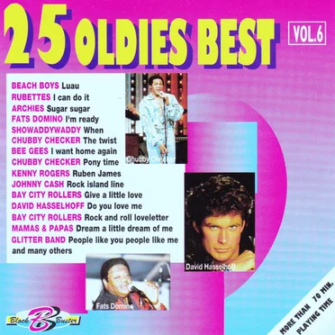 25 Oldies Best, Vol. 6 by Various Artists - album cover