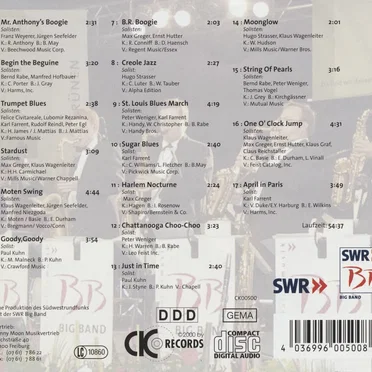 SWR Big Band featuring Max Greger, Paul Kuhn, Hugo Strasser