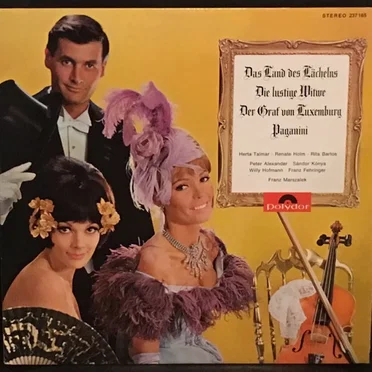 Das Land des Lächelns / Die lustige Witwe / Der Graf von Luxemburg / Paganini