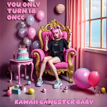 You only turn 18 once by Kawaii Gangster Baby - album cover