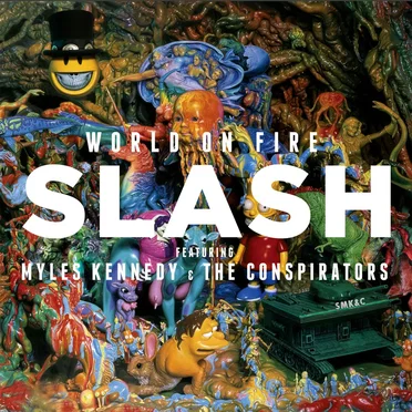 World on Fire by Slash featuring Myles Kennedy & the Conspirators - album cover