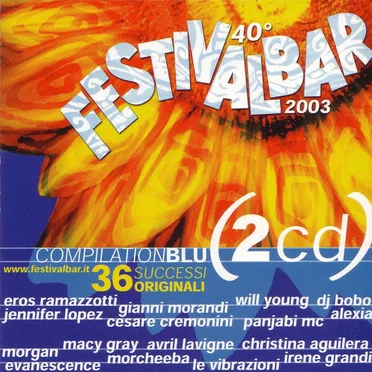 40º Festivalbar 2003: Compilation blu by Various Artists - album cover
