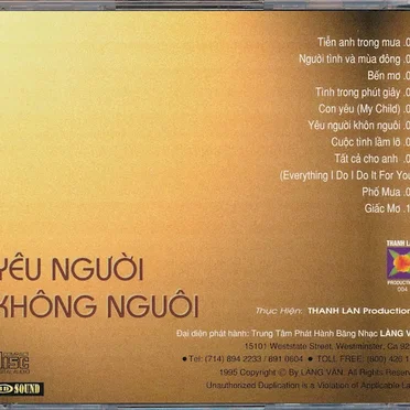 Yêu người khôn nguôi by Thanh Lan - album cover