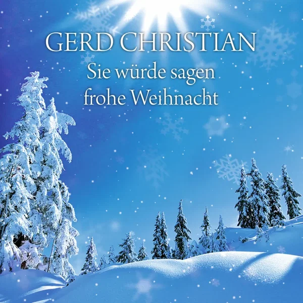 Sie würde sagen frohe Weihnacht