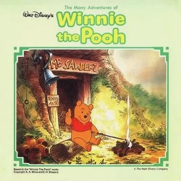 The Many Adventures of Winnie the Pooh by A.A. Milne - album cover