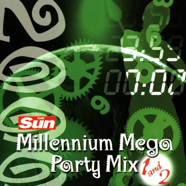 Millennium Mega Party Mix 1 & 2 by Various Artists - album cover