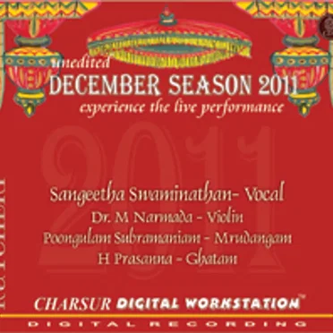 December Season 2011 by Sangeetha Swaminathan - album cover