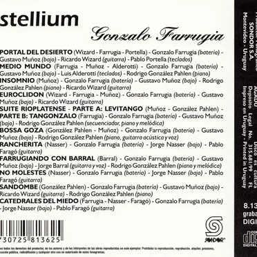 Stellium by Gonzalo Farrugia - album cover