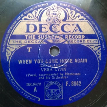When You Come Home Again / You're in My Arms