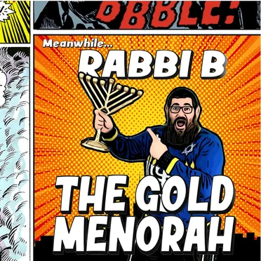 The Gold Menorah