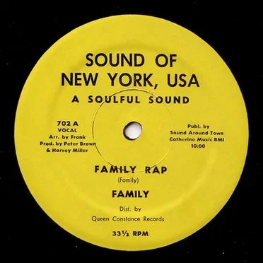 Family Rap by Family - album cover