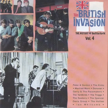 The British Invasion: The History of British Rock, Volume 4 by Various Artists - album cover