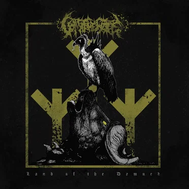 Land of the Damned by Vomit the Hate - album cover