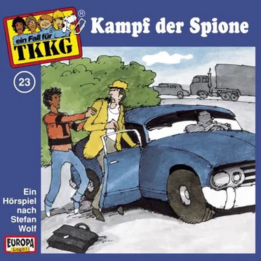 TKKG 23: Kampf der Spione by Stefan Wolf - album cover