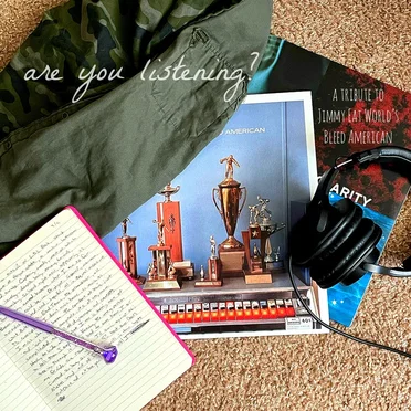 Are You Listening?: A Tribute to Jimmy Eat World’s Bleed American by Various Artists - album cover