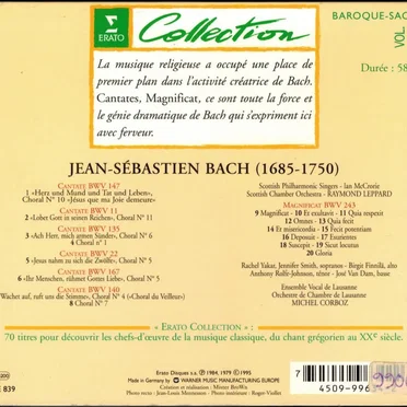 Cantates célèbres / Magnificat in D major, BWV 243