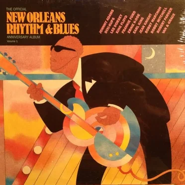 The Official New Orleans Rhythm & Blues Anniversary Album, Volume 1 by Various Artists - album cover