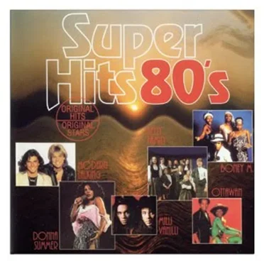 #1 Super 80s Hits by Various Artists - album cover
