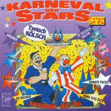 Karneval der Stars, Folge 25: Session ’95/’96 by Various Artists - album cover