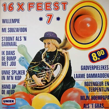 16 x feest, 7 by Various Artists - album cover