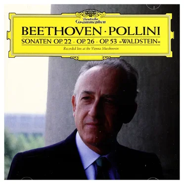 Piano Sonatas: in B flat major, Nr. 11, Op. 22; in A flat Major, Nr. 12, Op. 26; in C major, Nr. 21, Op. 53 "Waldstein" / Maurizio Pollini