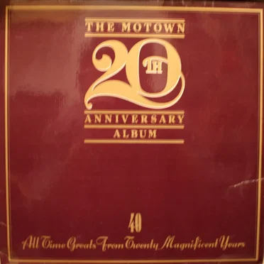 The Motown 20th Anniversary Album by Various Artists - album cover