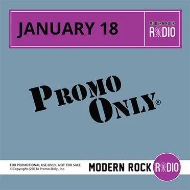 Promo Only: Modern Rock Radio, January 2018 by Various Artists - album cover