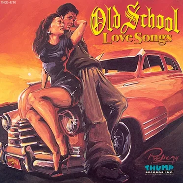 Old School Love Songs by Various Artists - album cover