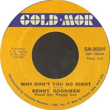 Why Don't You Do Right / Flying Home